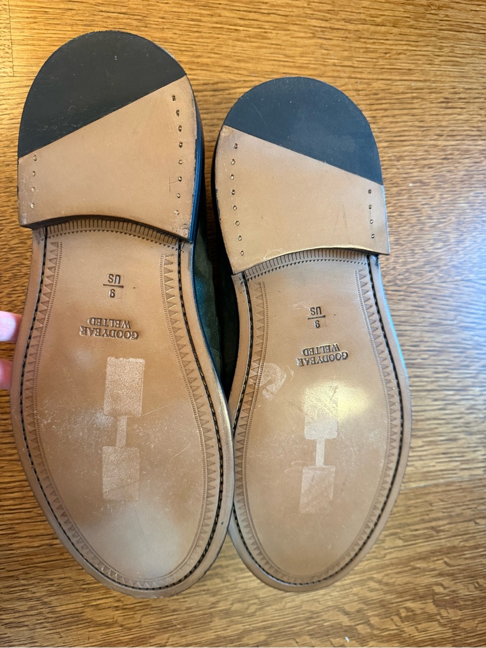 Kith for Blackstock & Weber The Ellis Penny Loafer Green Size 9 - Picture 4 of 6